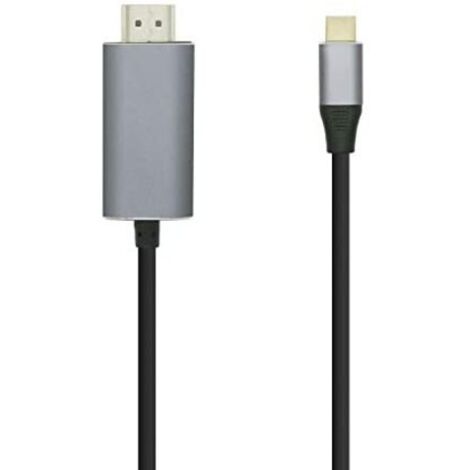 Aisens - Câble convertisseur usb-c vers hdmi noir, 0,8m