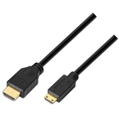 Aisens - Câble hdmi vers mini hdmi haut débit / hec, a/m-c/m, noir, 1,8m