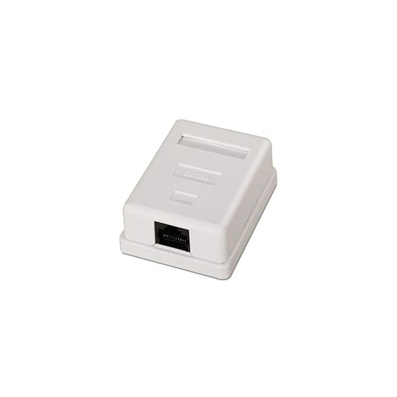 

Aisens - roseta de superficie rj45 cat.5e utp 1 toma, blanco