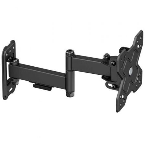 AISENS - SOPORTE ECO GIRATORIO, INCLINABLE Y NIVELABLE PARA MONITOR/TV 20KG (3 PIVOTES) DE 13-32, NEGRO