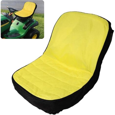 Aisny Housse De Siège pour Tondeuse et Tracteur, LP92334 Housse De Siège pour Tracteur De Tondeuse À Gazon John Deere Et Sièges Gator Résistants Aux Intempéries Jusqu'À 45,7cm