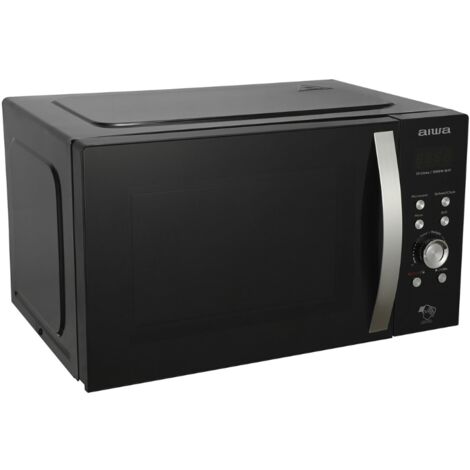 Aiwa MW230DGBK micro-ondes noir 23 litres 800 W