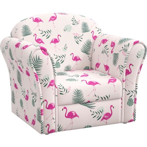 AIYAPLAY Kids Armchair Toddler Sofa Chair Bedroom Playroom Pink