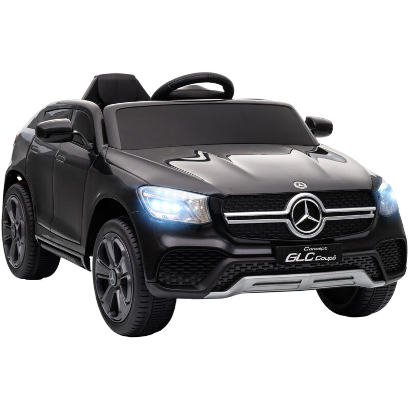 Aiyaplay - Mercedes-Benz glc Licensed Kids Ride on Car with Remote, Black