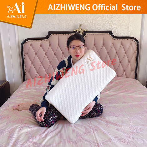 AIZHIWENG – oreiller en mousse à mémoire de forme 60x35cm, à rebond lent, doux, à mémoire de sommeil, pour détendre les cervicales des adultes,China