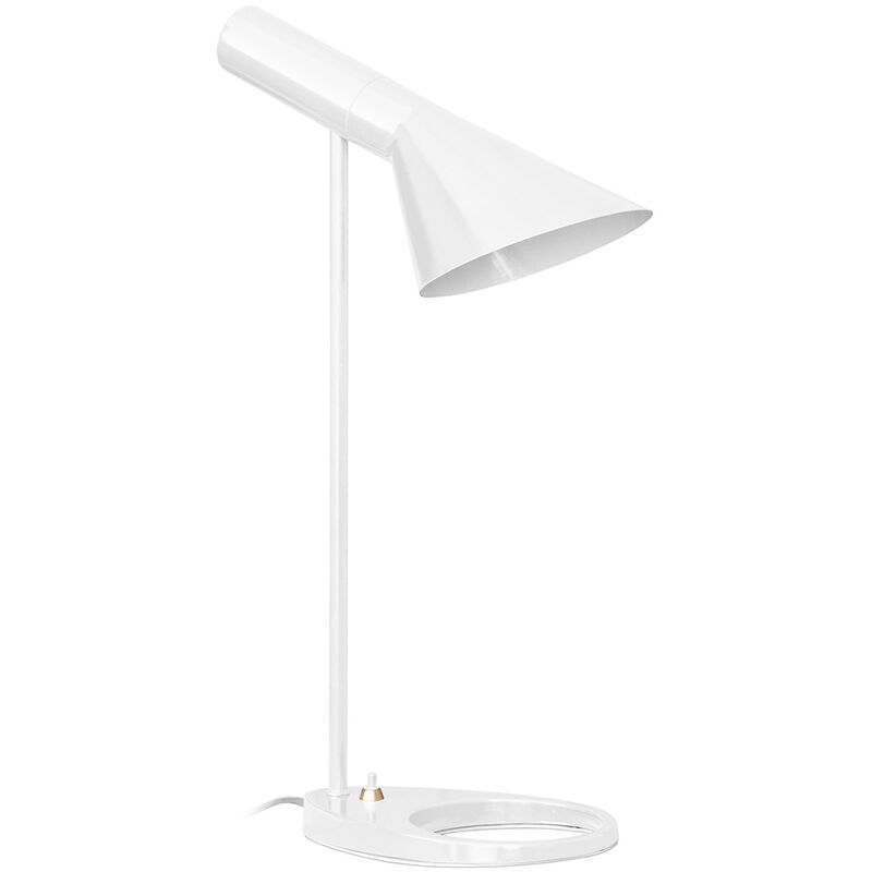 Narn Desk Lamp - Steel White