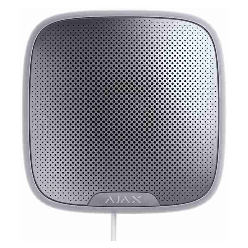 30862/44412 - (streetsiren fibre) sirène filaire extérieure. blanc. - Ajax