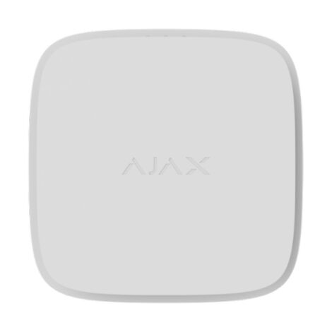 AJAX - 52254 - DÉTECTEUR DE FUMÉE ET DE TEMPÉRATURE SANS FIL. BATTERIES SCELLÉES, BLANCHES.