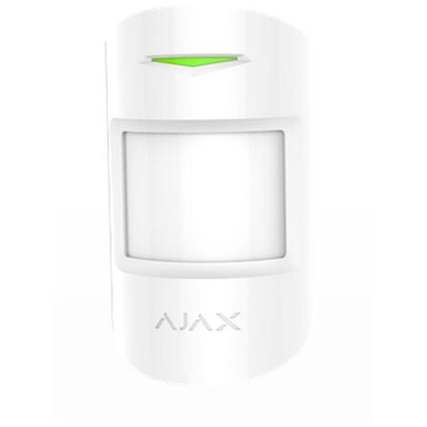 AJAX AJMP MotionProtect Weiß Drahtloser volumetrischer 868MHz PIR-Detektor mit Haustierimmunität