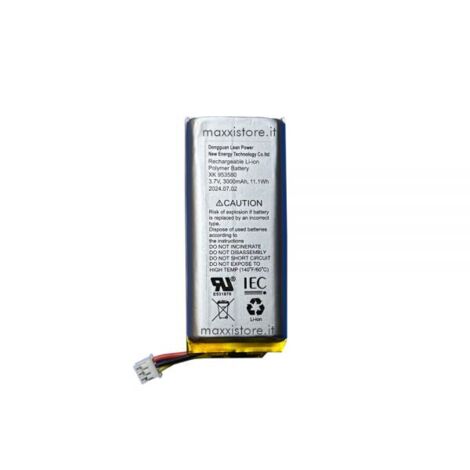 Ajax Batteria di ricambio 3.7V 3000mA per HUB2 (2G-4G) e PLUS - 27858