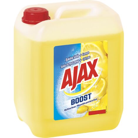 Ajax BOOST Bicarbonato di sodio e limone liquido universale 5 L