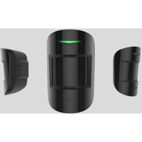 ajax détecteur de mouvement wireless noir motionprotect plus 38199