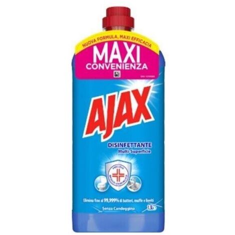 AJAX DETERGENTE PER IL PAVIMENTO IN FORMATO DA 1.25 LT DISINFETTANTE