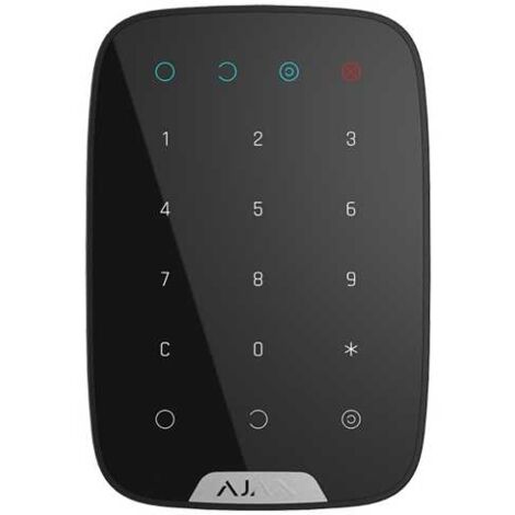AJAX Keypad tastiera a sfioramento senza fili AJKPN nero wireless