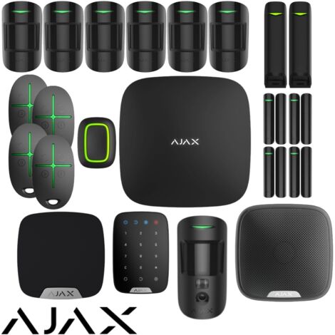 Ajax Kit Allarme Motioncam Sirena 22 Pezzi Akp24