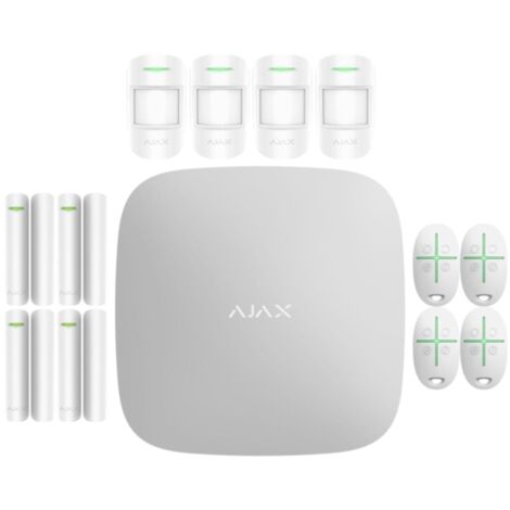 Ajax Kit Allarme Wifi Hub Motionprotect Doorprotect Spacecontrol