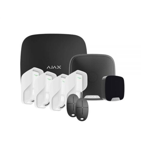 Ajax Kit antifurto wireless Nero HUB2 GSM(4G) + SENSORE + SIRENE - 38240 - 33151