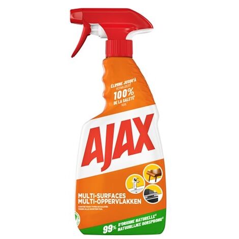 Ajax – Nettoyant écologique multi-usages 500 ml – 99% d'ingrédients d'origine naturelle – Efficace sur tartre – Fabrication française