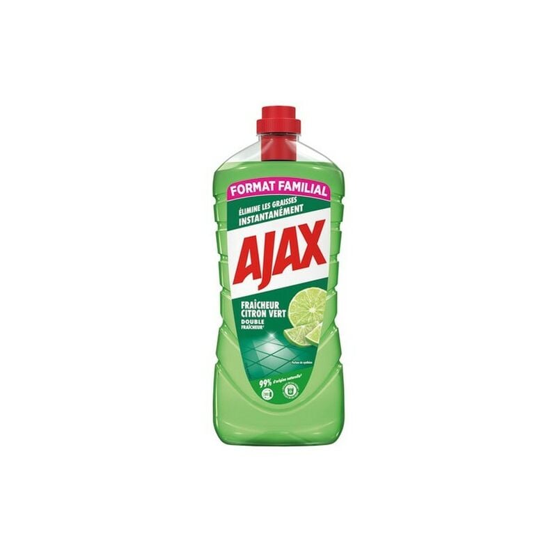 Ajax - Nettoyant toutes surfaces citron vert 1,50 l