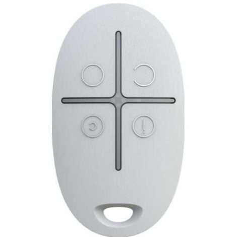 AJAX SpaceControl AJSC telecomando multifunzione controllo remoto allarme senza fili 868MHz wireless bianco