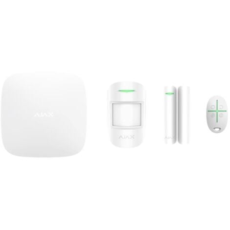 AJAX StarterKit ASP (Hub + MotionPtotect + DoorProtect + SpaceControl) GPRS/LAN-Funkalarm-Kit