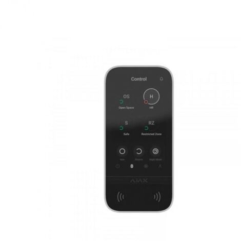 Ajax tastiera KEYPAD TouchScreen Jeweller bianco - 58455