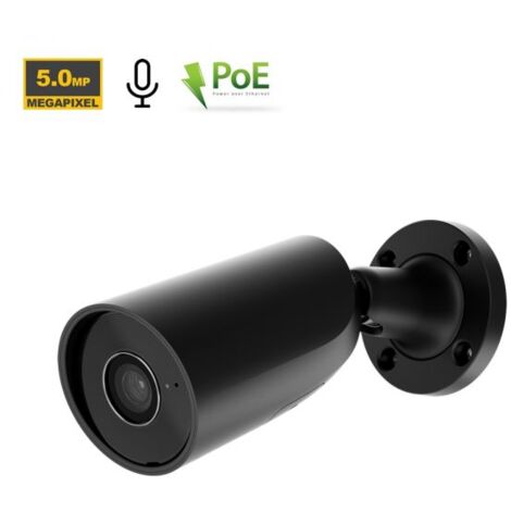 Ajax Telacamera IP bullet 5Mp PoE Nero 3K - BulletCam 79024 (2.8mm)