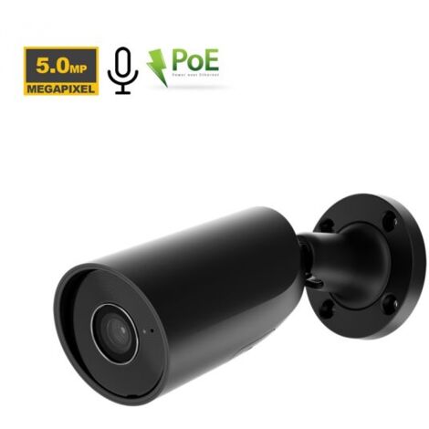 Ajax Telacamera IP bullet 5Mp PoE Nero - BulletCam 79025 (4mm)