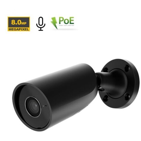 Ajax Telacamera IP bullet 8Mp PoE Nero 4K BulletCam - 79026 (2.8mm) D