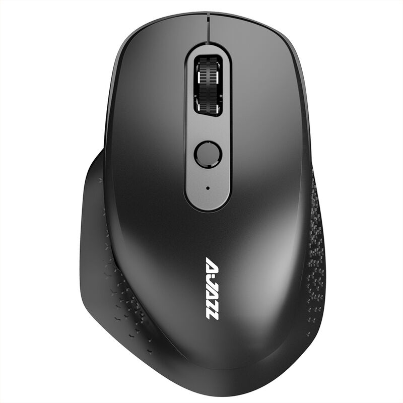 

i660T Mouse recargable multimodo BT4.0 2.4G Reemplazo de mouse optico USB inalambrico para Mac Notebook Desktop Negro, Negro - Ajazz