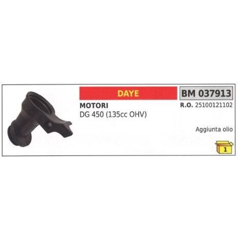 Ajout d'huile DAYE tondeuse DG 450 037913