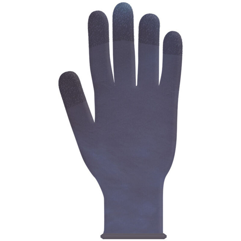 Ajsia REGULAR Guantes desechables Azul Espuma de nitrilo