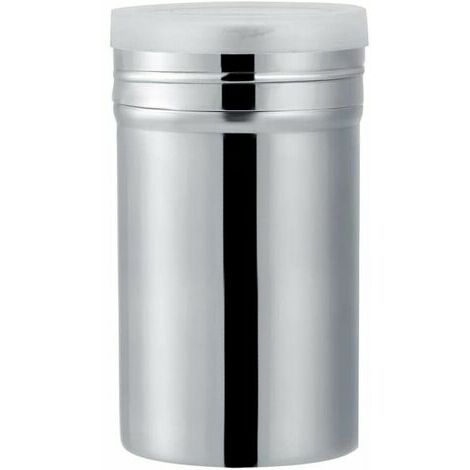 AjTMZK Saupoudreuse à Epices en Acier Inoxydable Distributeur Poudre Shaker Chocolat Tamiseur pour Farine Fine Sucre Cacao Utensiles de Cuisine(L),