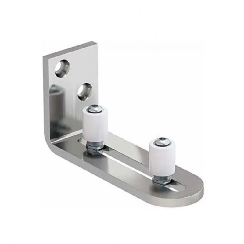 Ajustable Guide de Plancher Mur / porte Guide Inférieur Pour Porte en Bois Coulissante Acier inoxydable