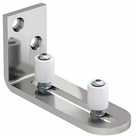 Ajustable Guide de Plancher Mur / porte Guide Inférieur Pour Porte en Bois Coulissante Acier inoxydable