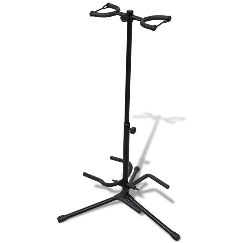 

Vidaxl - Ajustable Soporte Doblado De Guitarra Plegable - Negro