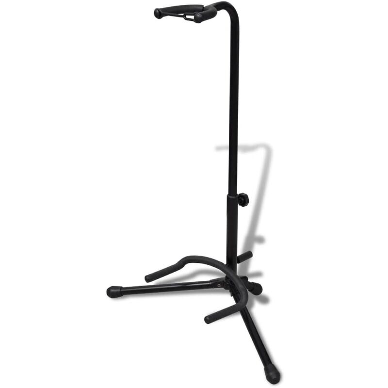 

Ajustable Soporte Solo De Guitarra Plegable - Negro