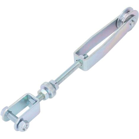 Ajustador de freno manos libres para caravanas de 240 mm de largo, de acero al carbono galvanizado, para caravanas y vehículos.