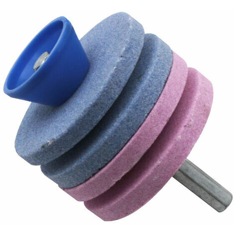 Ajusteur de tondeuse à pelouse jardin de broyage rotatif plus rapide outil de forage à main Forme de forage 4 couches
