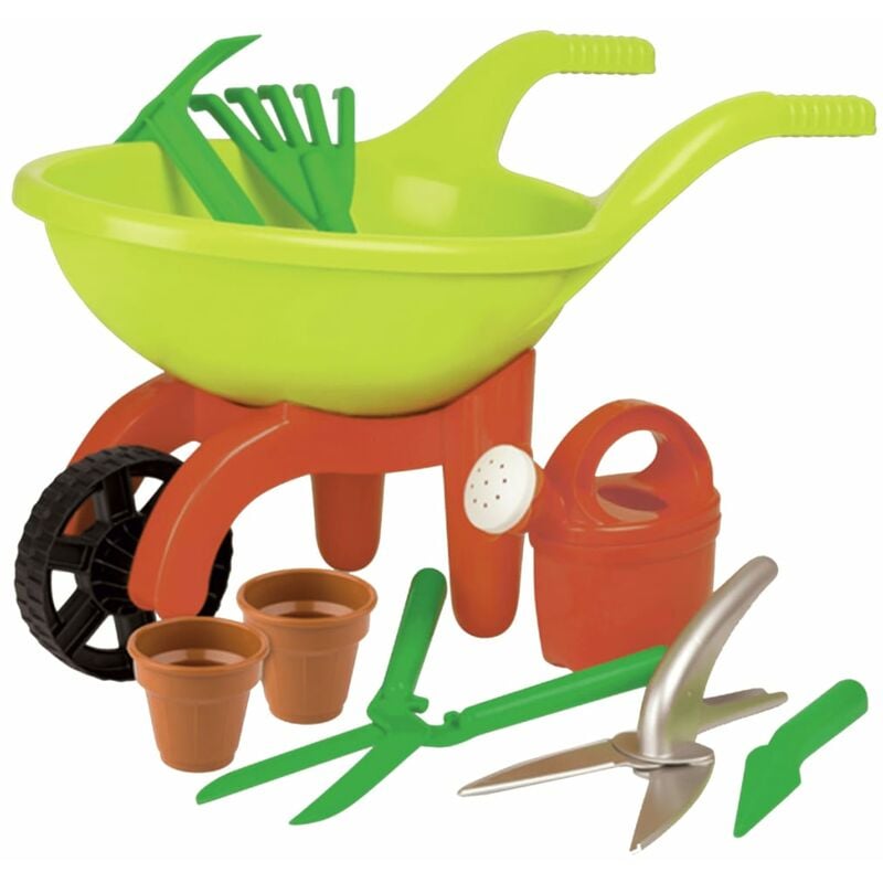 

AK Sport Conjunto de carretilla de juguete 9 piezas 51 cm 6322-0000