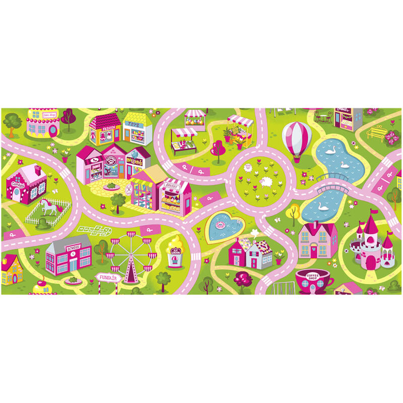 

Alfombra de juegos Sweet Town 140x200 cm SWEET TOWN 140 - Multicolor - Ak Sports