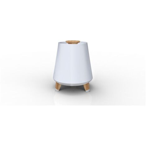 Akai AKBT80 altoparlante portatile e per feste Altoparlante portatile mono Bianco, Legno 10 W