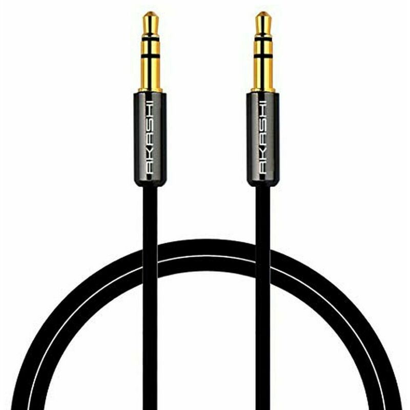 

Cable Audio Jack (3,5 mm) ALTJ 35 B 1 m Negro - Akashi