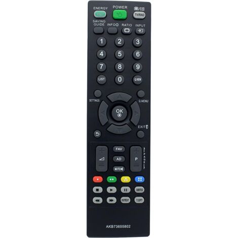 AKB73655802 Télécommande de rechange pour TV LG LCD LED 19LS3500 19LS3500ZA 22LS3500 26LS3500 32LS5600 32CS460 32LS3500 37LS5600 42LS3450 42LS5600 00 42 LS5600-ZC 42PA4500 42PA4500ZF 47LS5600