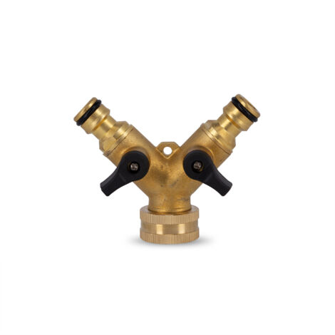 Akhuo Messing-Wasserhahnadapter 3/4" Schnellstecker