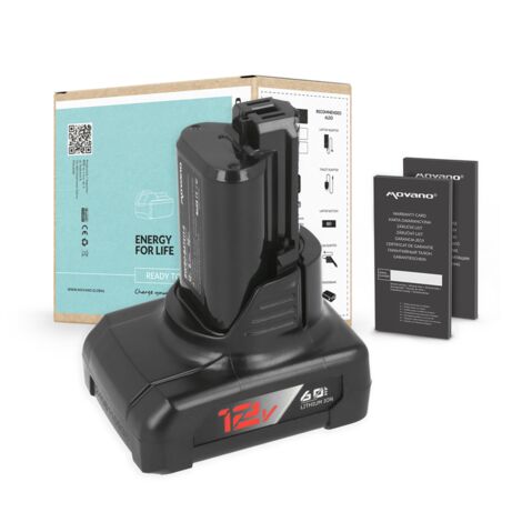 Akku 10,8 V / 12 V 6,0 Ah für Bosch GSR GSB GOP GSA