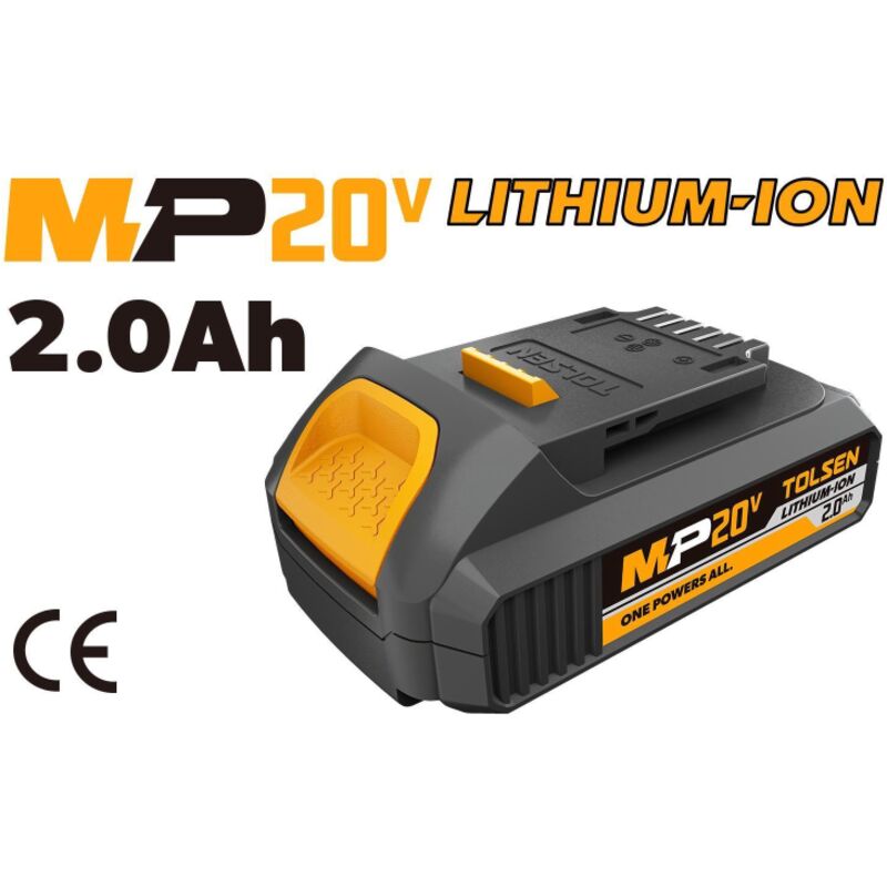 Akku 20v 2, 0 Ah Serie Mp20v Tolsen