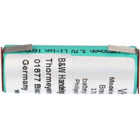 Akku für Braun 5671 Philips Norelco 8892XL 3.7V Li-Ion 1600mAh