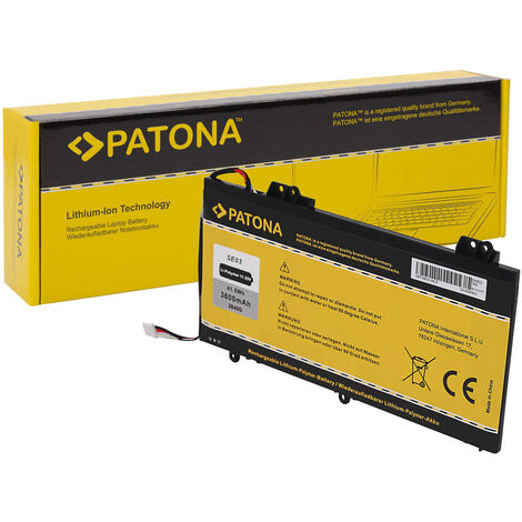 Akku für HP Pavilion 14-AL SE03 SE03XL 849988-850 HSTNN-LB7G 849568-421 von PATONA