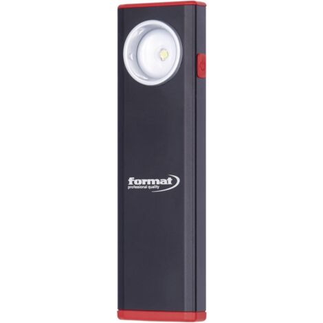 Akku-Handleuchte Alu 110-380Lumen FORMAT
